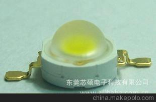 1W 3W通用100LM 110流明色温5700K 6000K(57B)大功率LED图片,1W 3W通用100LM 110流明色温5700K 6000K(57B)大功率LED图片大全,深圳芯硕电子科技-